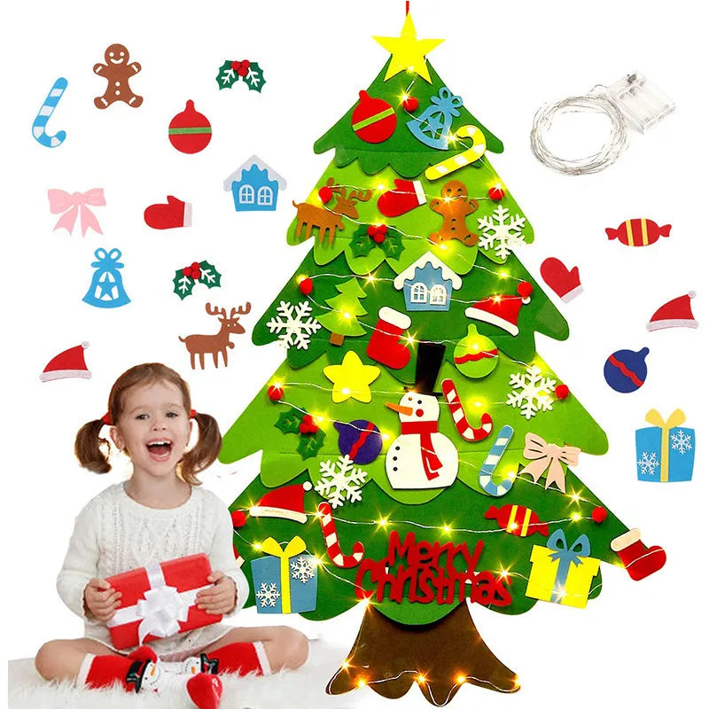 Árvore de Natal Infantil com Leds